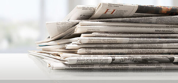 Zeitungsstapel